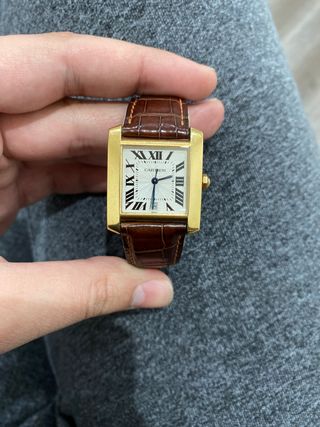 Cartier Tank Francaise 2465 | Comprar joyas y relojes Cartier de segunda  mano | Comprar reloj segunda mano
