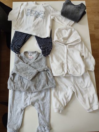 Conjuntos de chándal bebé de 3 a 6 meses de segunda mano por 10 EUR en San  Sebastián de Los Reyes en WALLAPOP