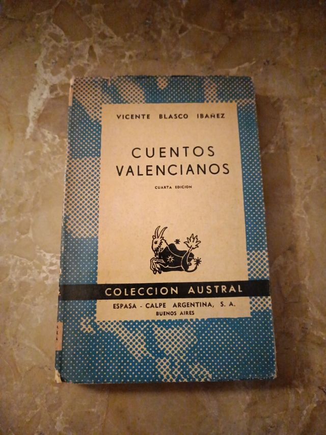 Cuentos Valencianos. Vicente Blasco Ibañez