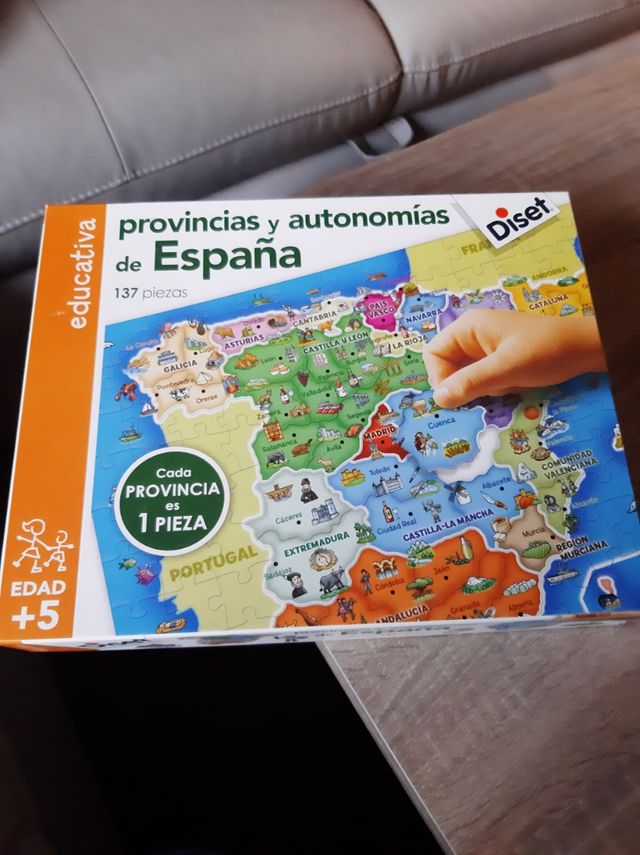 Puzzle PROVINCIAS y AUTONOMIAS DE ESPAÑA