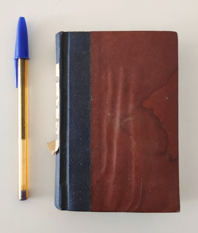 Libro antiguo de 1868: "Calendario jurídico..."