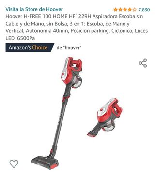 Aspiradora sin cable Hoover H-Free 100 de segunda mano por 89 EUR en  Zaragoza en WALLAPOP