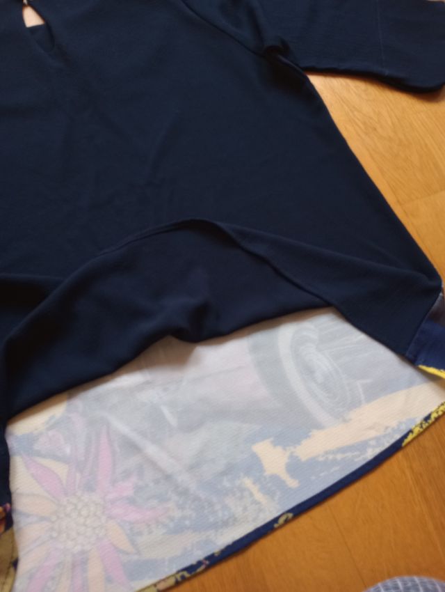 Blusa vaporosa a estrenar muy favorecedora