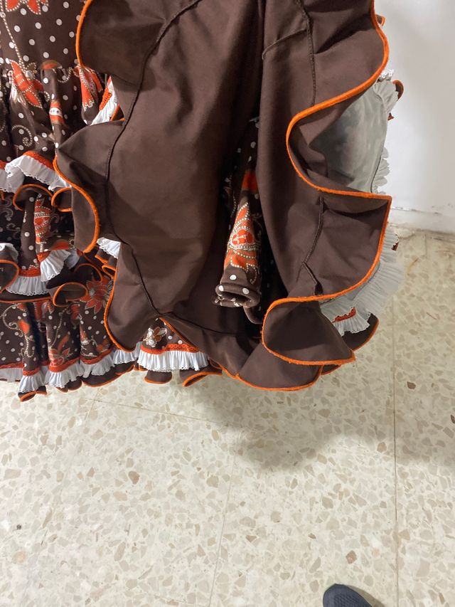 Traje flamenca