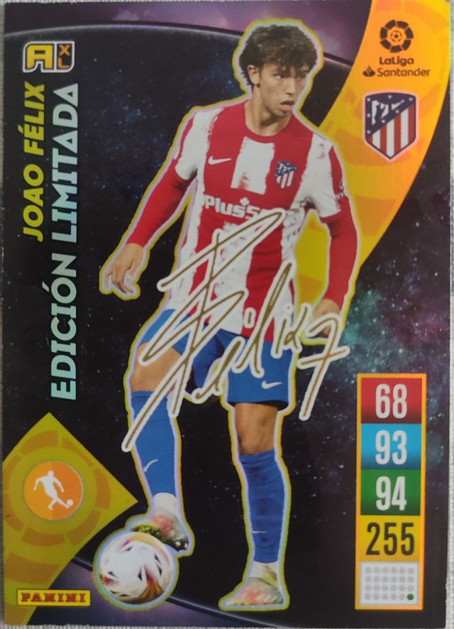 Ed limitada firmada Joao Félix Adrenalyn XL