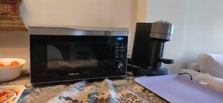 Horno microondas Samsung modelo MC28M6055CS de segunda mano por 90 EUR en  Majadahonda en WALLAPOP