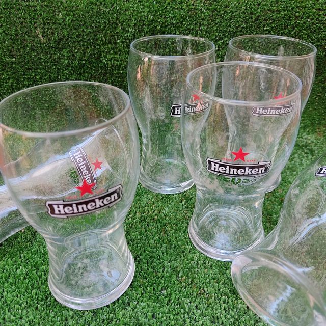 Vaso de cerveza Heineken 