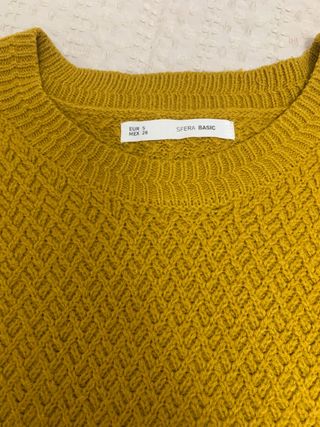 Jersey mostaza de Sfera de segunda mano por 8 EUR en Batanejo en WALLAPOP