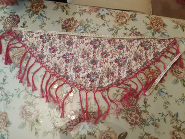 mantoncillo de flores