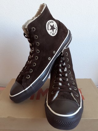 Converse de cuero, zapatillas Chuck Taylor de piel | Invain