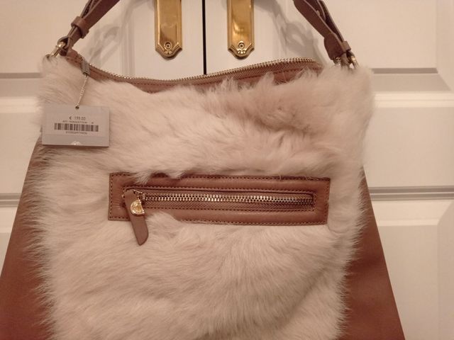 bolso piel y pelo Uterque
