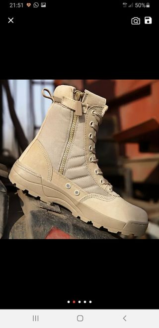 Botas militares de segunda mano por 35 EUR en Jerez de la Frontera en  WALLAPOP