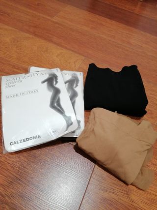 Pack medias y leggins embarazo Calzedonia de segunda mano por 30 EUR en  Valencia en WALLAPOP