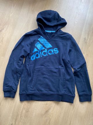 Sudadera Adidas algodón ,talla 164 vale a una S de segunda mano por 22 EUR  en Fuenlabrada en WALLAPOP