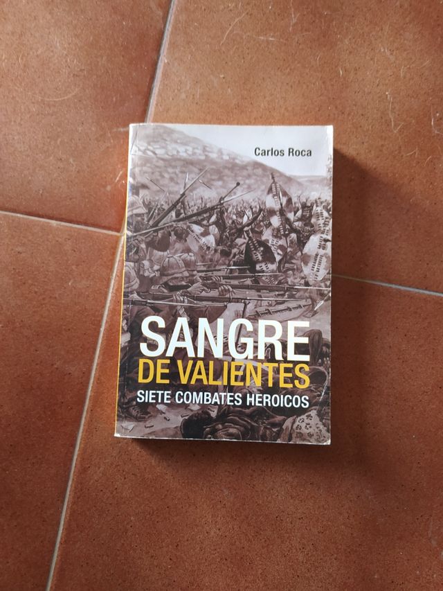 Libro Sangre de Valientes
