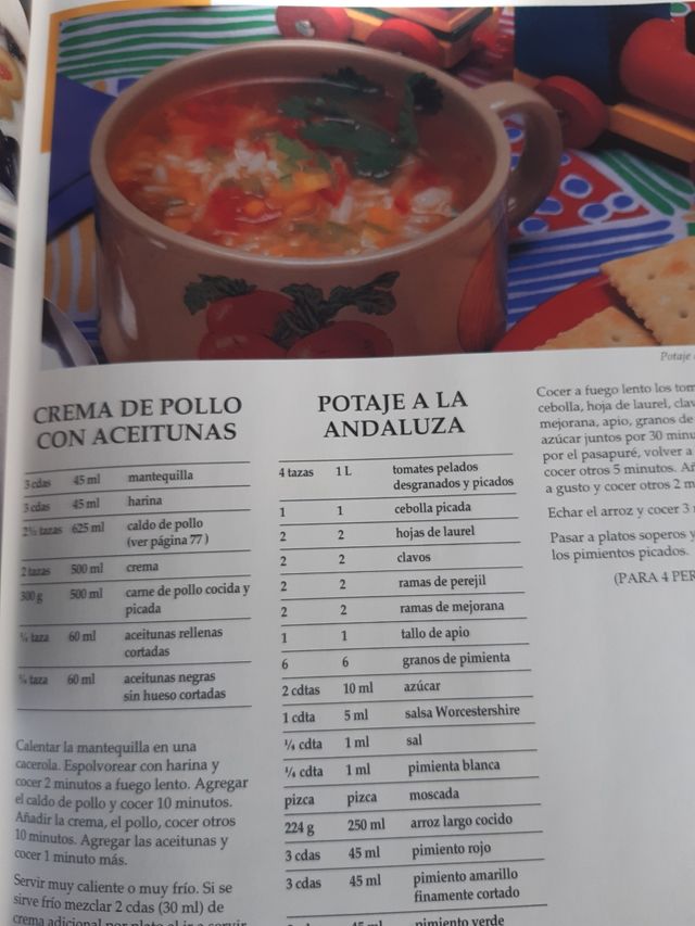 Libro de cocina