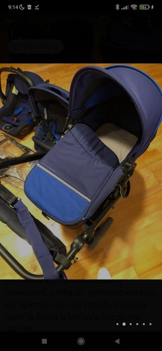 Carrito Jane Muum de segunda mano por 50 EUR en Sevilla en WALLAPOP
