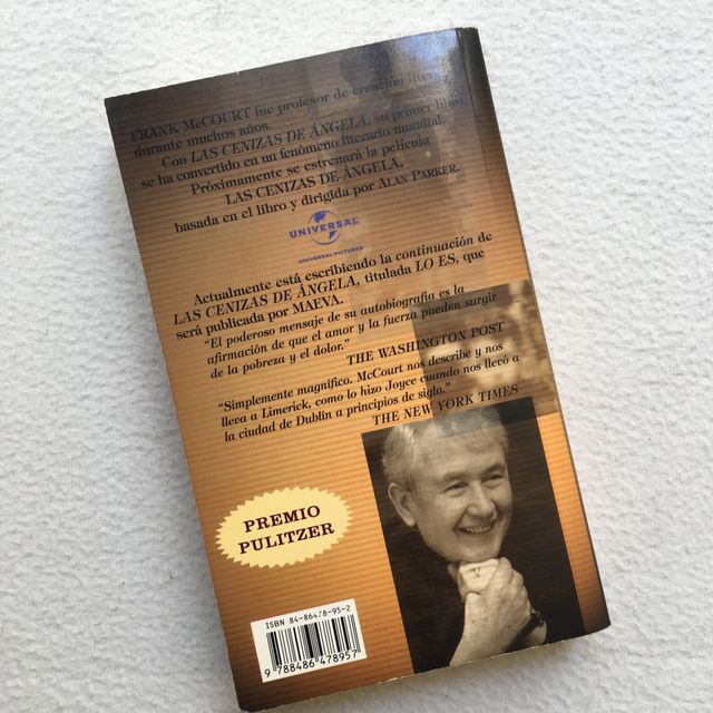 Las Cenizas de Ángela - Frank McCourt