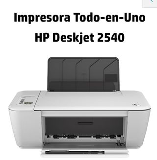 Impresora + escáner HP Deskjet 2540 de segunda mano por 35 EUR en Barcelona  en WALLAPOP