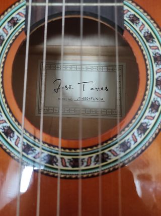 Guitarra española José Torres Jt 450 de segunda mano por 75 EUR en  L\\'Hospitalet de Llobregat en WALLAPOP