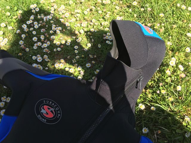 Traje de buceo dos piezas subacqua talla M