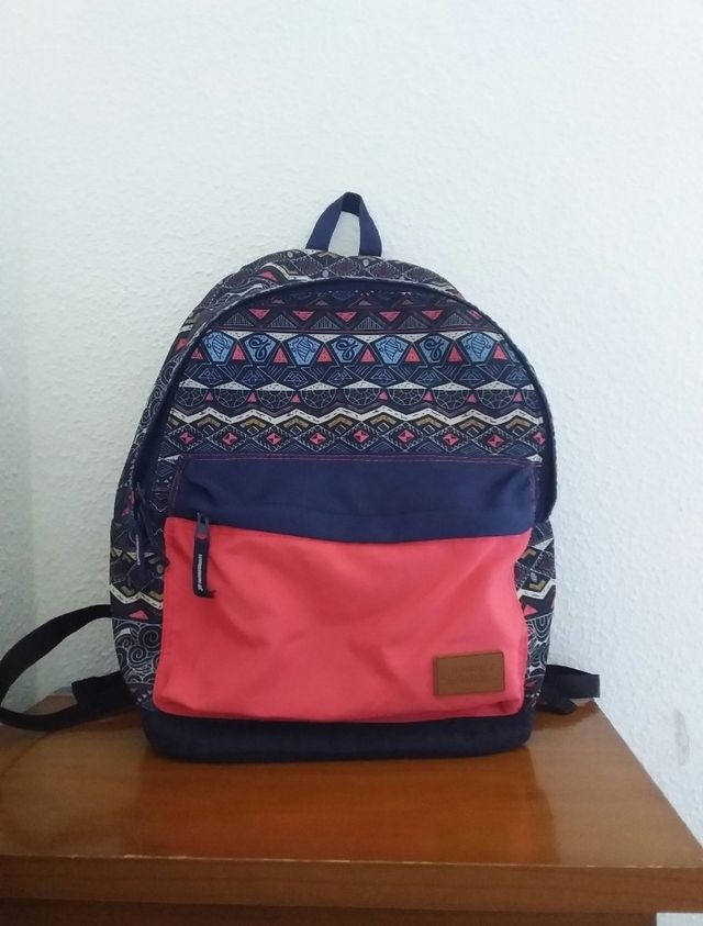 Mochila Rosa y azul