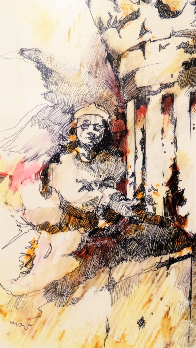 Cuadro firmado por Armando Serra