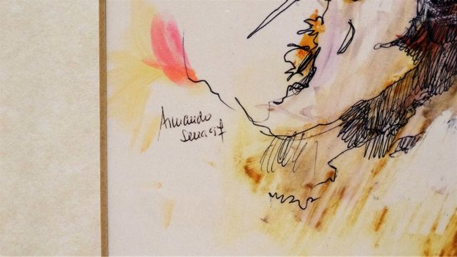 Cuadro firmado por Armando Serra