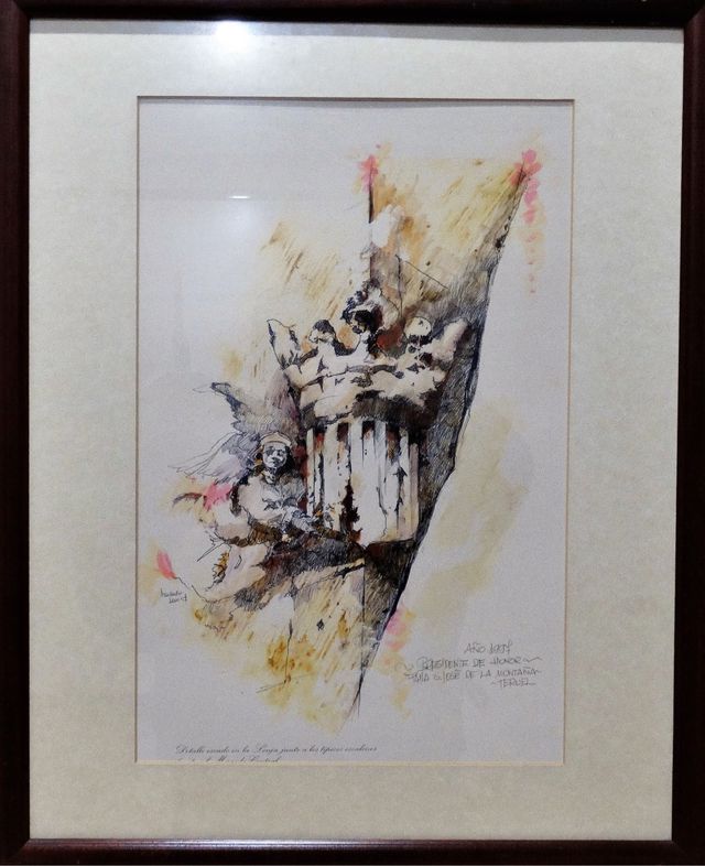 Cuadro firmado por Armando Serra