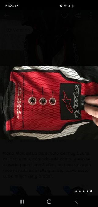 ALPINESTARS ORBITER SUIT 1PC - 559€