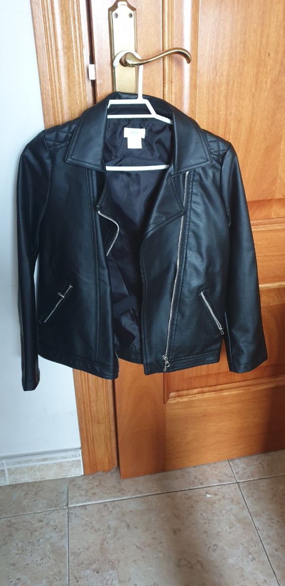 Cahqueta polipiel. talla 10 años de Mango