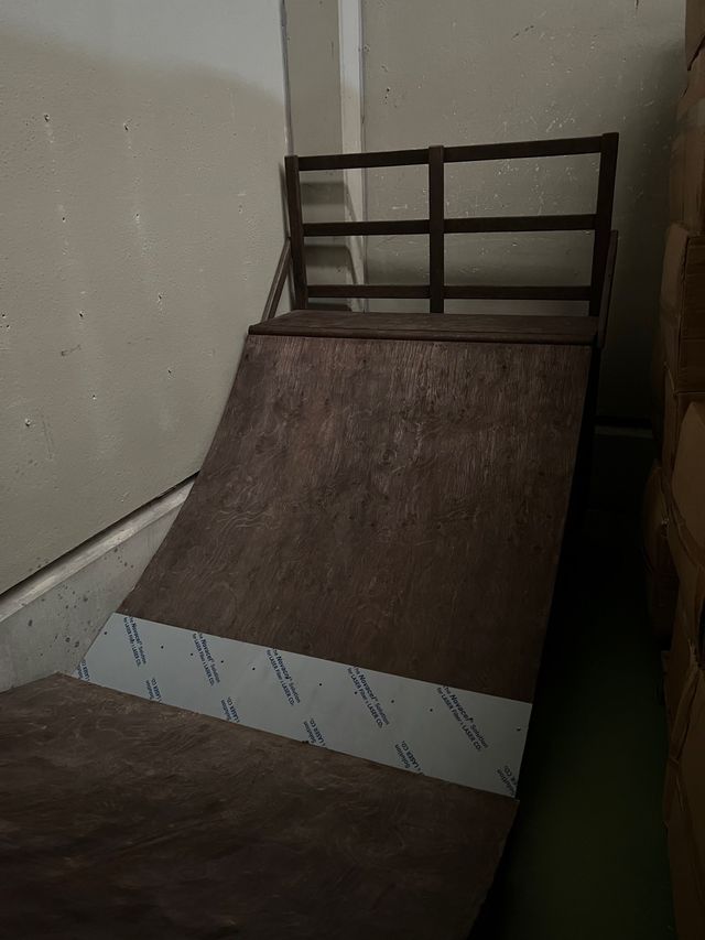 Rampa de skate madera