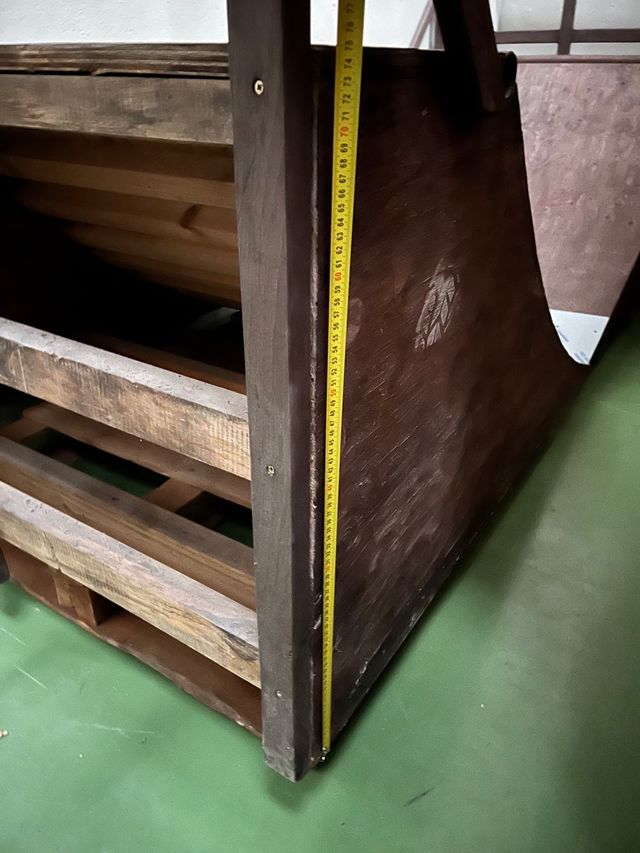 Rampa de skate madera