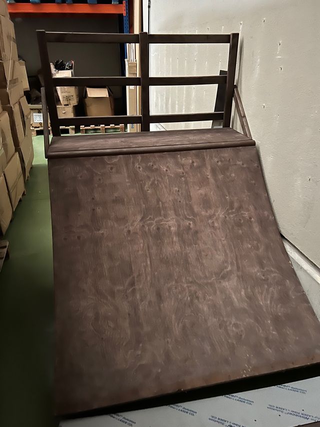 Rampa de skate madera