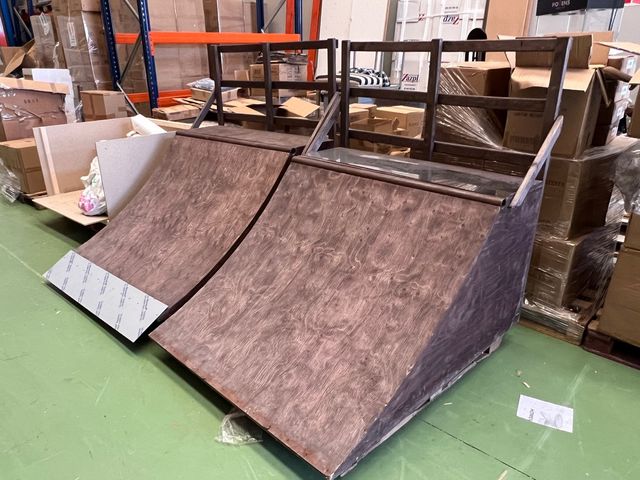 Rampa de skate madera