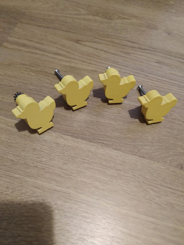 Tiradores infantiles pato