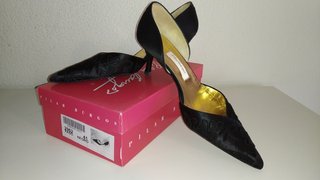 Zapatos fiesta pilar Burgos. talla 41 de segunda mano por 20 EUR en Madrid  en WALLAPOP