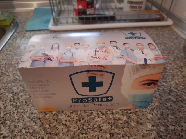paquetes mascarillas quirúrgicas