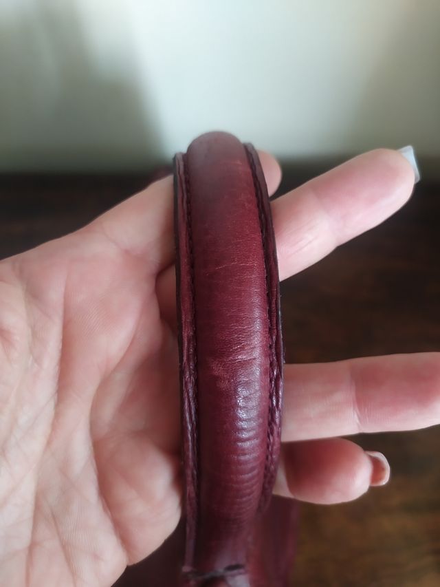 Bolso vintage de cuero genuino de marca 426