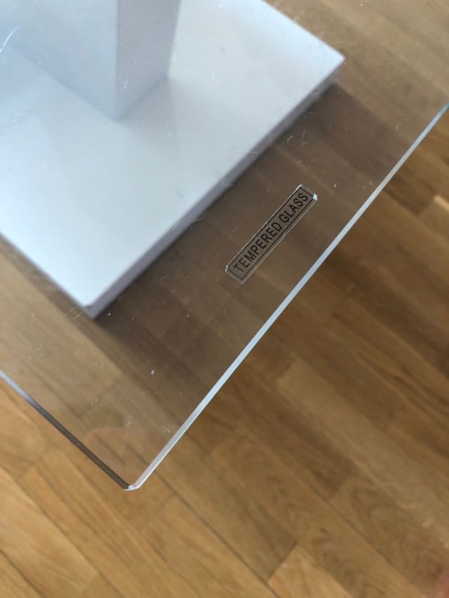 Mesa vidrio templado