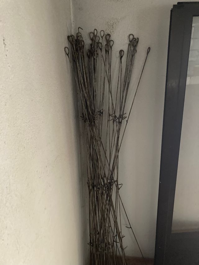 Estructura para colgar jamones