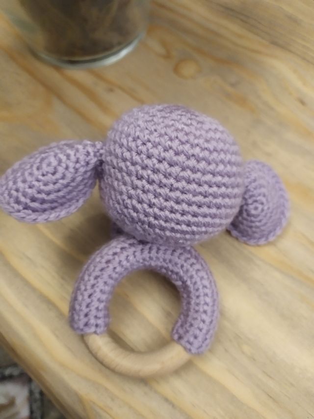 Sonajero bebe elefante