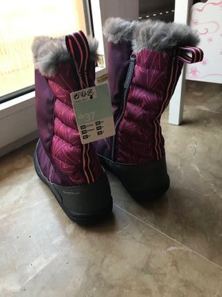 Botas nieve mujer de segunda mano por 10 EUR en San Martín de la Vega en  WALLAPOP