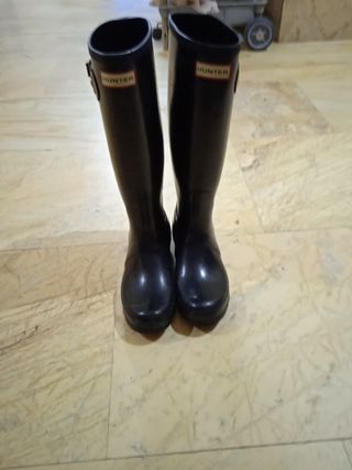 Botas Hunter de segunda mano en Santander en WALLAPOP