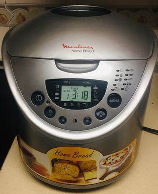Panificadora Moulinex Home Bread de segunda mano por 50 EUR en Cubas de la  Sagra en WALLAPOP