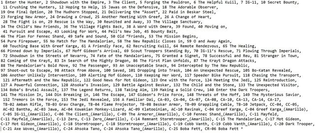 Cartas Mandalorian Topps Star Wars