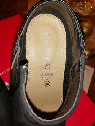 Botines Mary Paz de segunda mano por 15 EUR en Velilla de San Antonio en  WALLAPOP