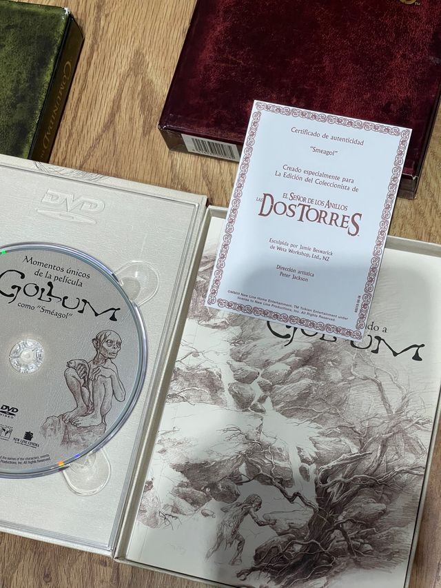 Trilogia DVD el señor de los anillos coleccionista