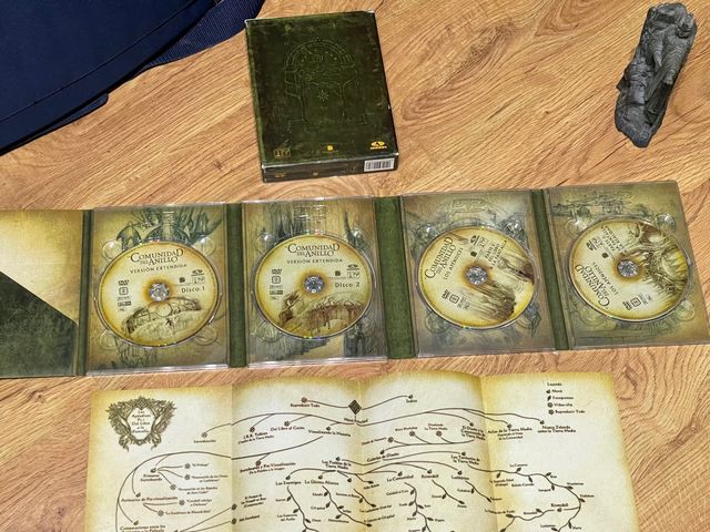 Trilogia DVD el señor de los anillos coleccionista