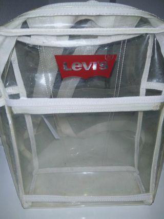 Mochila transparente levis de segunda mano por 25 EUR en Los Tomillares en  WALLAPOP